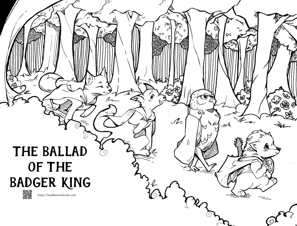 Mugwort’s Shadow Printable Coloring Page